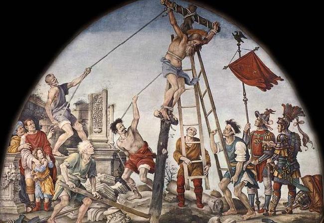 Filippino Lippi Crucifixion of St Philip Spain oil painting art